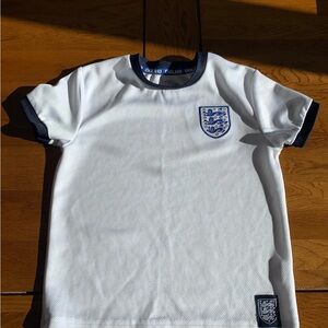 Primark Kids White and Black England Jersey